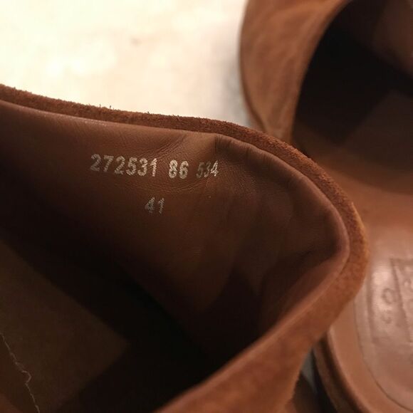 Ecco Brown Suede Mules Clogs Swedish 41 - Picture 6 of 8